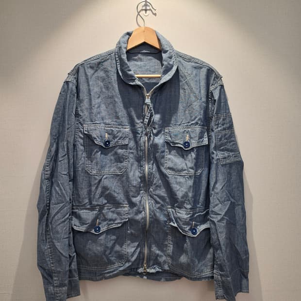 ANATOMICA 샴브레이 셔츠자켓