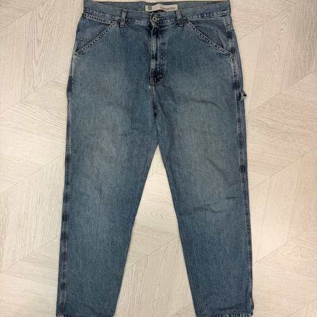 90s old gap 올드 갭 카펜터 데님 팬츠 빅사이즈 