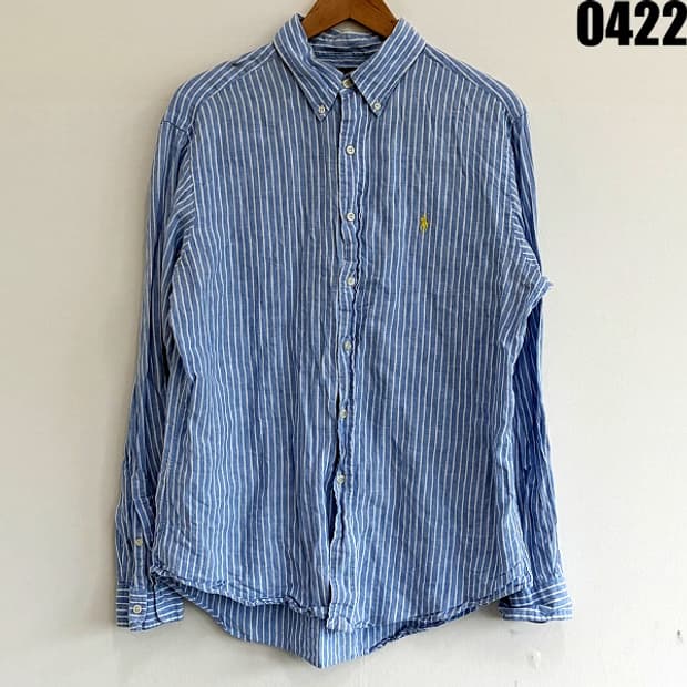 폴로 랄프로렌 스트라이프 셔츠 L 0422