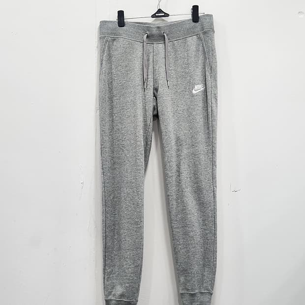 [M] 나이키 슬림핏 회색 트레이닝 바지 여성 M