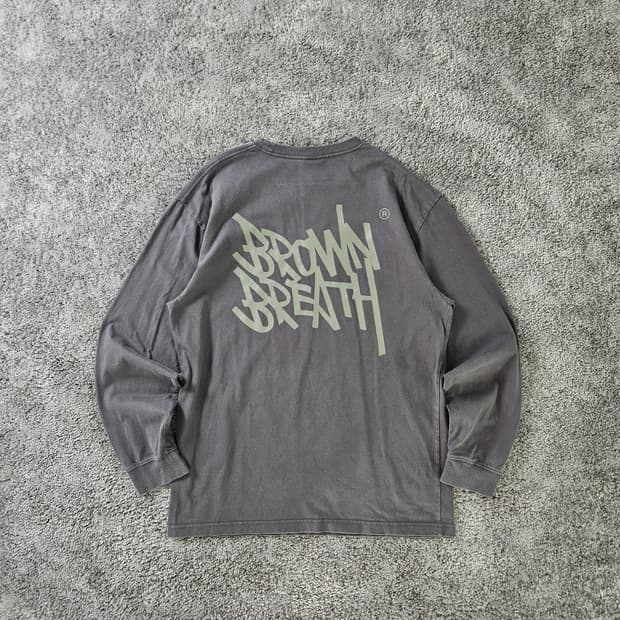 [무료배송] BROWN BREATH 긴팔 티셔츠