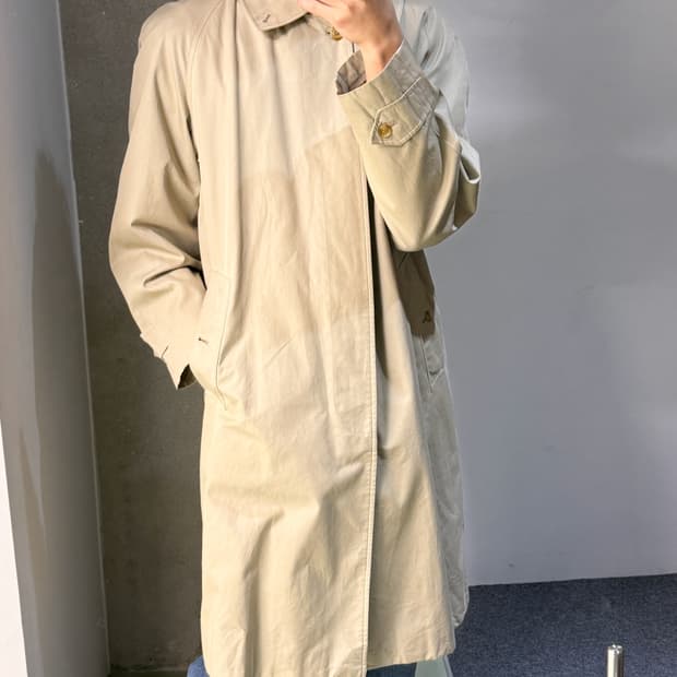 버버리 90‘s 발마칸 트렌치 코트