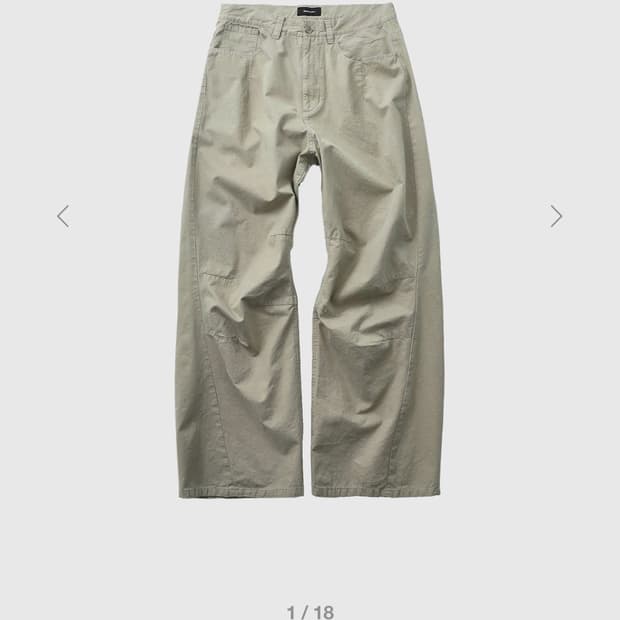 999휴머니티 av pleats pants 