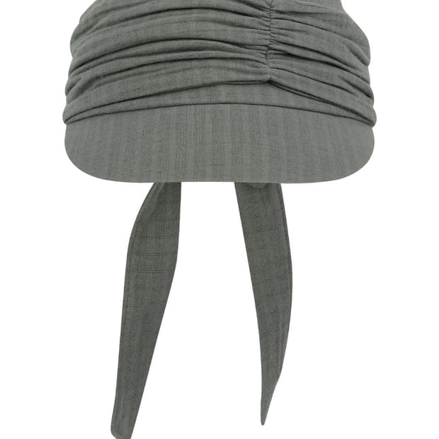 코이세이오 KNOT SHIRRING CAP GREY