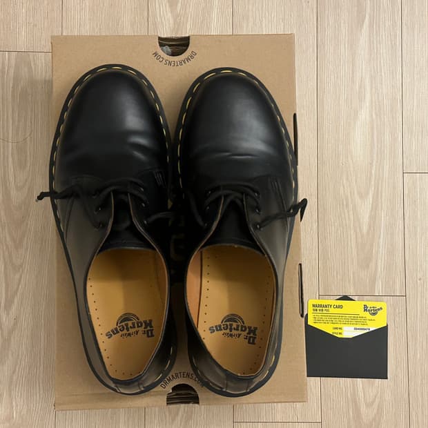 [260] 닥터마틴 1461 스무스 블랙