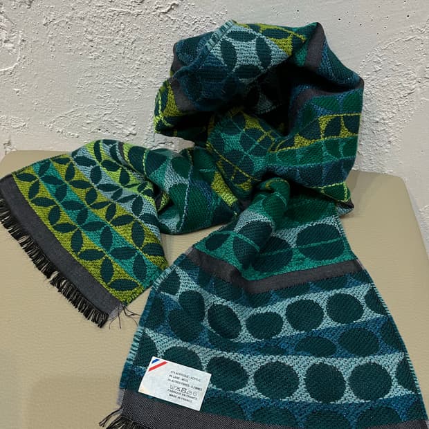 Made in FRANCE 빈티지 머플러 스카프