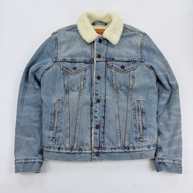 리바이스 스탠다드 쉐르파 트러커 청자켓