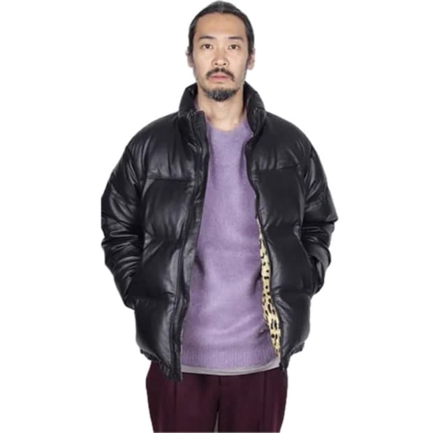 외코마리아 19FW 레더패딩