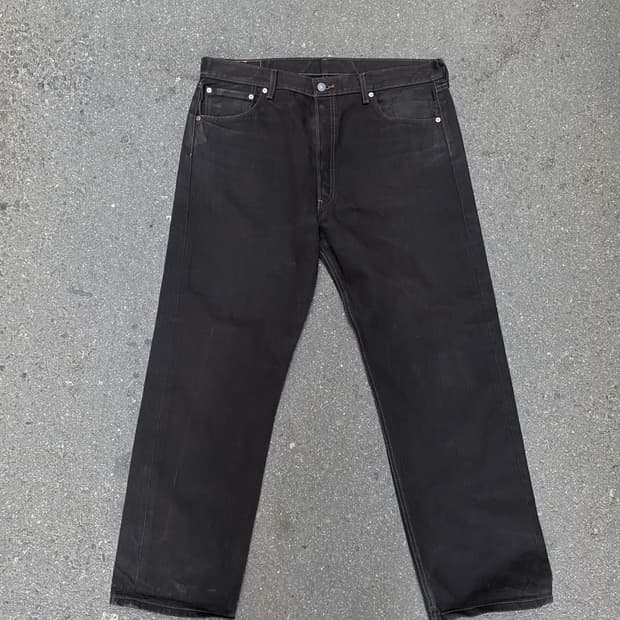🌊Levis 501XX black denim pants