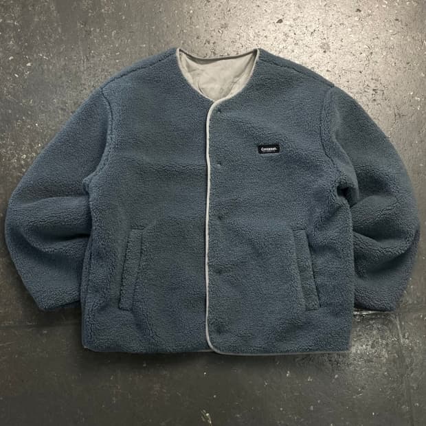 100 커버낫 리버시블 후리스 자켓 