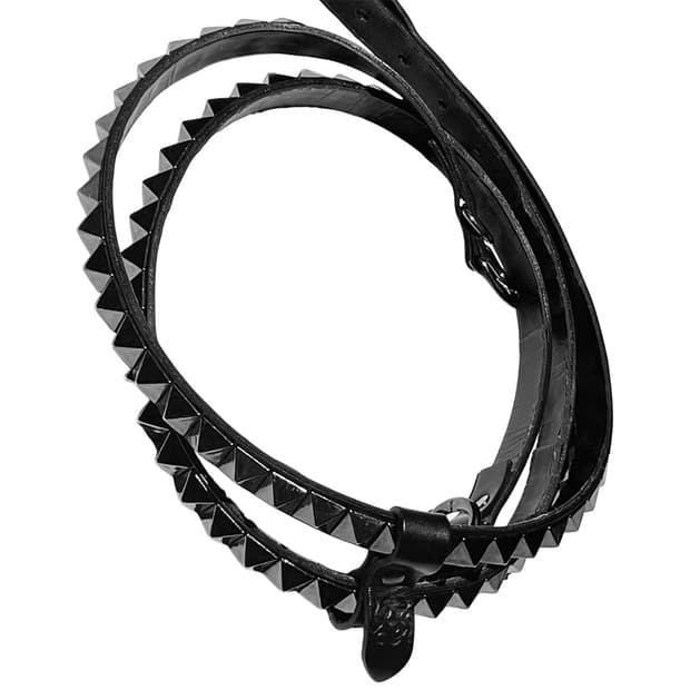 alice auaa aw05 studded double-wrap belt