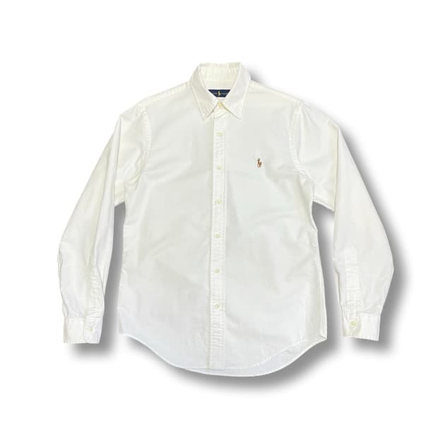 [S] 폴로 랄프로렌 화이트 코튼 셔츠