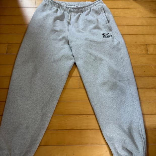 나이키 스투시 팬츠 그레이 L