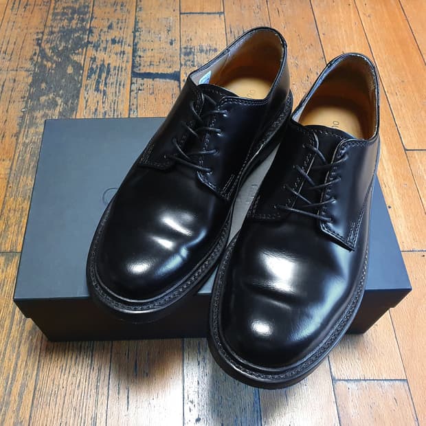 [260] 아워레가시 유니폼 퍼레이드 더비 슈즈 블랙 아워레가시 더비