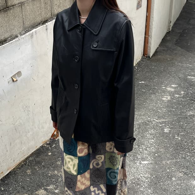LA TORRE SHEEPSKIN 100% Leather Jacket