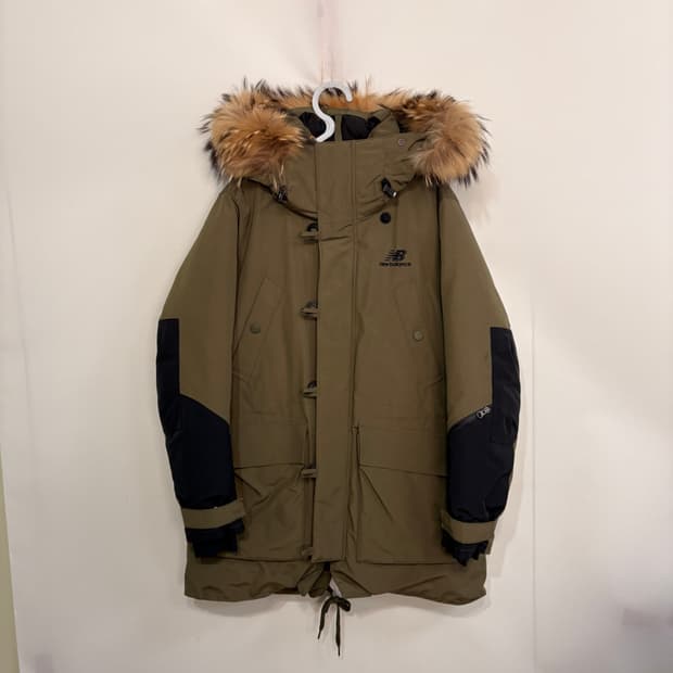 뉴발란스 남성 구스다운 야상 패딩 95