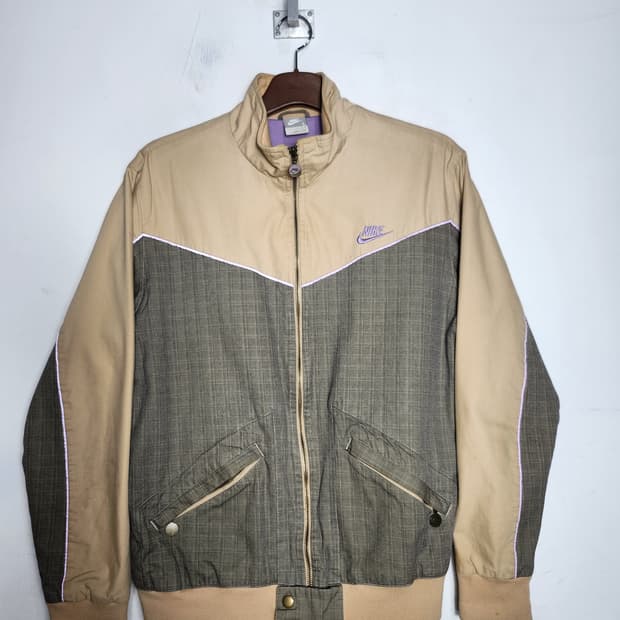 나이키 빈티지 컬러블록 트랙 자켓