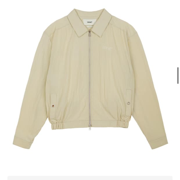 (새상품) EASY BOMBER JACKET IN BEIGE