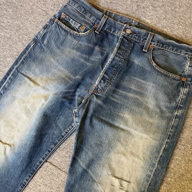 [W36 L32] 리바이스501 데님팬츠/ 12