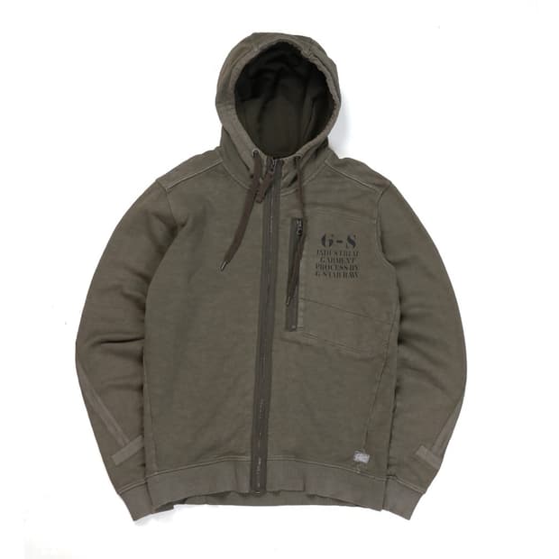 지스타 G-Star Raw Sweat Hood Zip Up