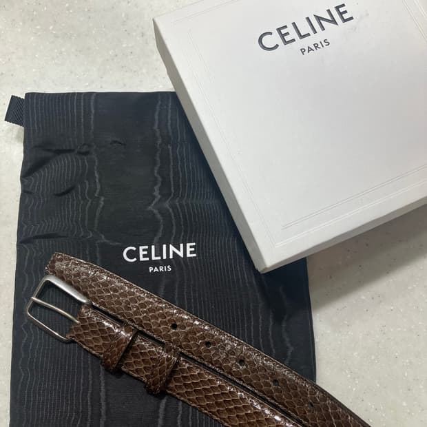 Celine 셀린 - 20시즌 Water Snake Belt