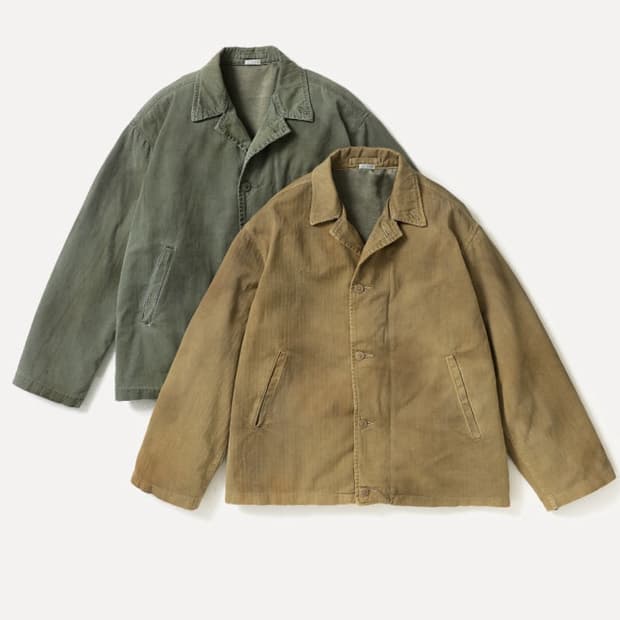 아프레쎄 N-4 자켓 세이지 4사이즈