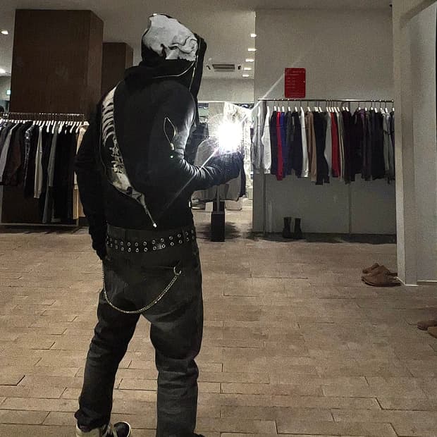 ppfm 사선 지퍼 후드집업