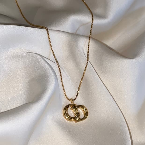 Dior 디올 예리 목걸이 골드