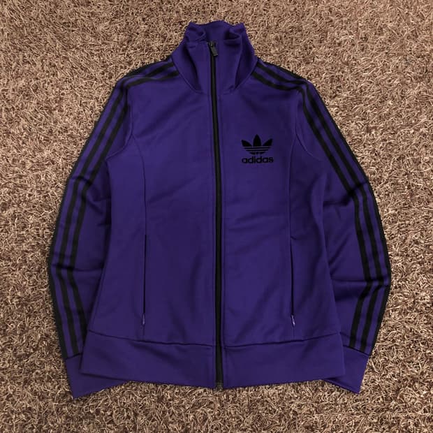 아디다스 유로파 퍼플 져지 트랙 자켓