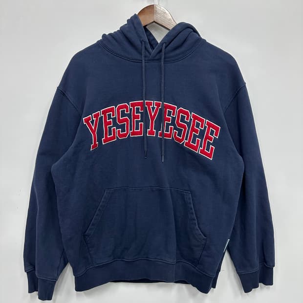 예스아이씨 네이비 후드티 