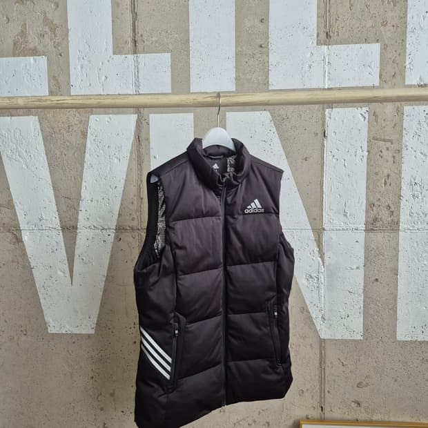 아디다스골프 블랙 다운패딩베스트(MT1