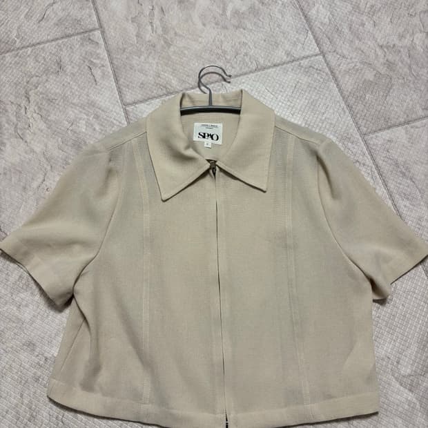 스파오 여성용 크롭 자켓 F