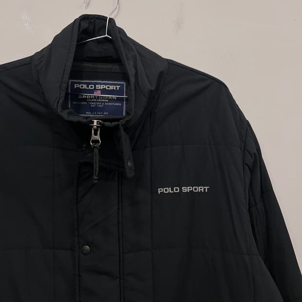 폴로 랄프로렌 스포츠 덕다운 누빔 퀼팅자켓