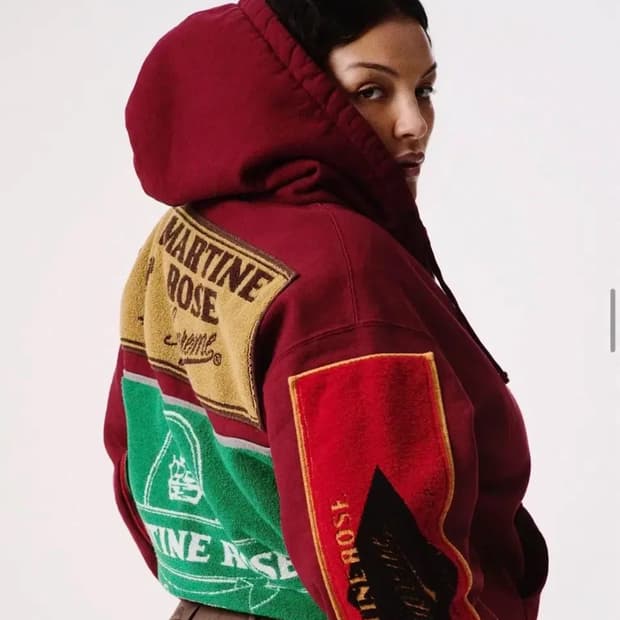 슈프림x마틴로즈 타올집업L