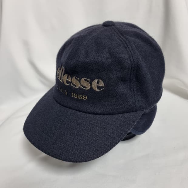 엘레쎄 블랙 빈티지 1993년제작 방한모자 귀달이모자