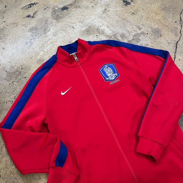 [정품/L] 나이키 대한민국 축구 국가대표팀 트랙 자켓 b17