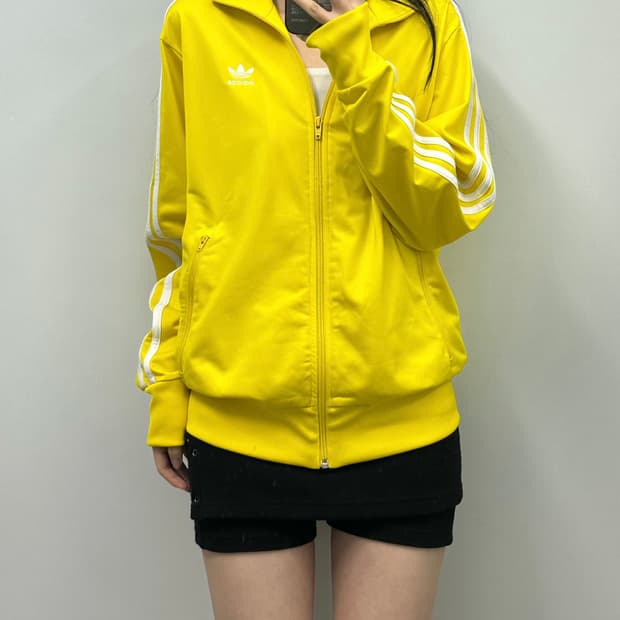 아디다스 파이어버드 옐로우 트랙 져지