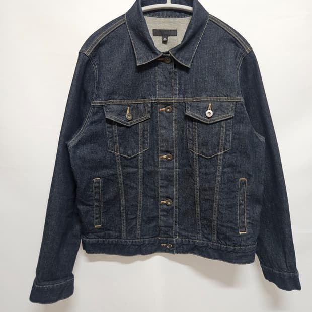 유니클로 데님 자켓 XL