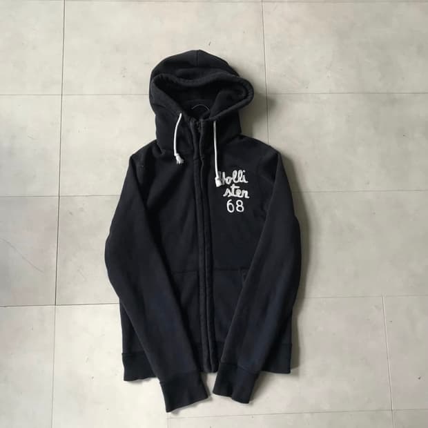 홀리스터 하이넥 헤비후드집업