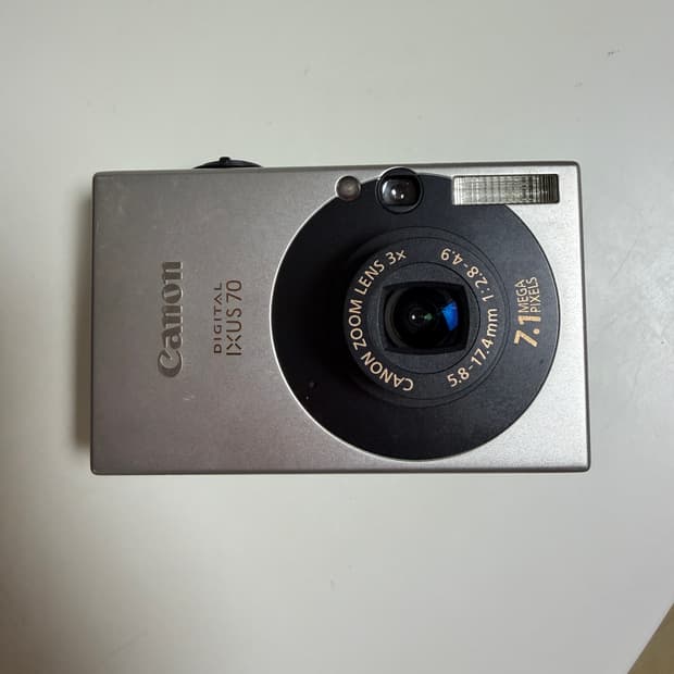 캐논 익서스70 디지털 카메라