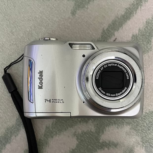 코닥 c195 실버 키키 카메라 디카