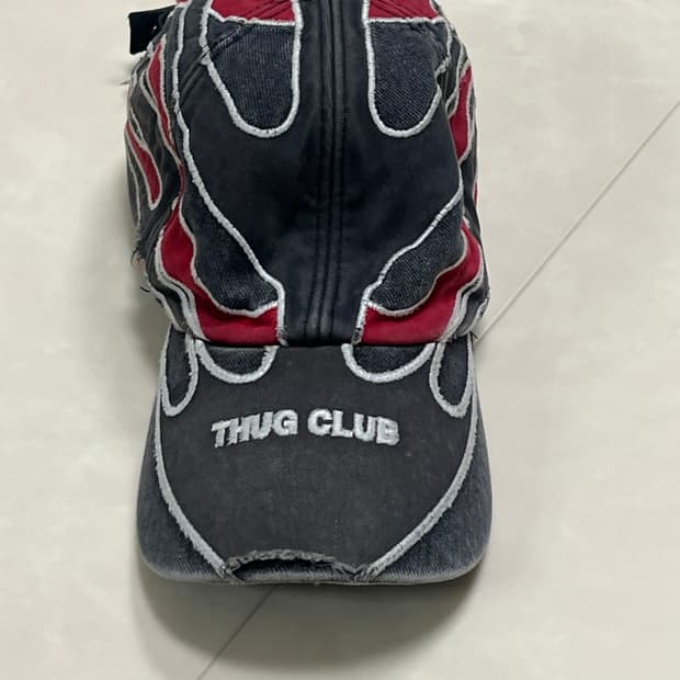 떠그클럽 플레임 초판모자