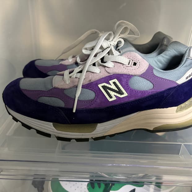 )뉴발992 메이드인USA 퍼플그레이