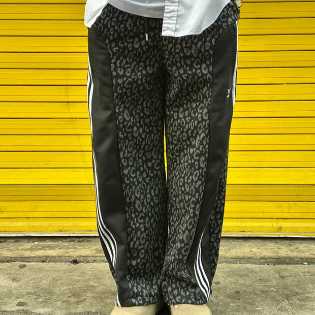 레오파드 삼선줄 커스텀 팬츠