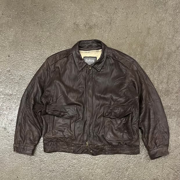 윌슨 레더 A-2 레더 자켓 (110)