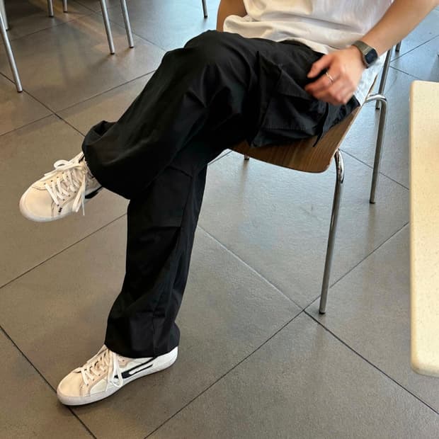 디젤 남성 S 레로지 스니커즈 - 화이트