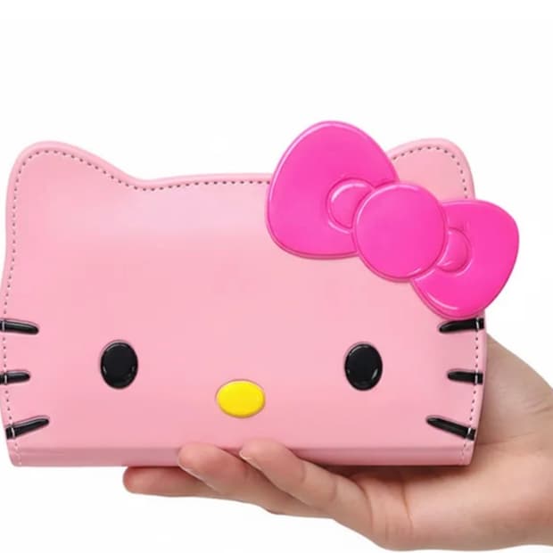 아이폰16promax 프로맥스 정품 헬로키티 얼굴 플립 지갑 카드 케이스