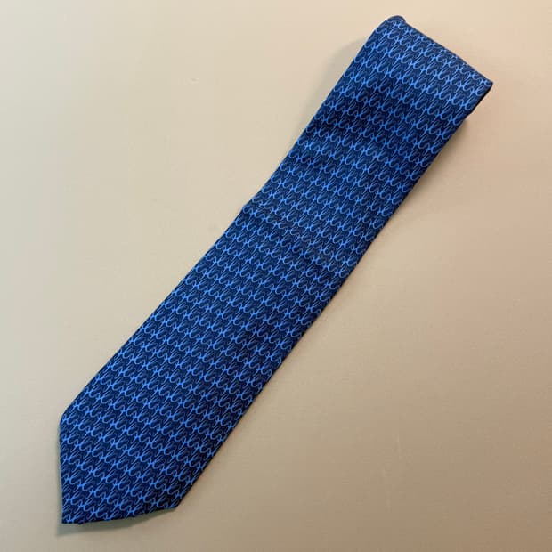 에르메스 Hermes 빈티지 레트로 실크 넥타이