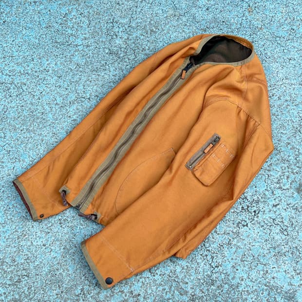 Dezert Collarless Bomber Jacket