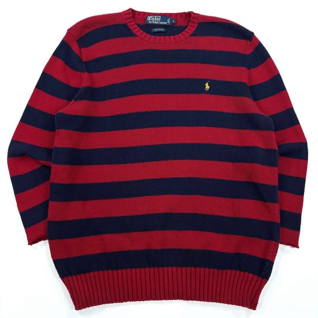 폴로 랄프로렌 스트라이프 니트  